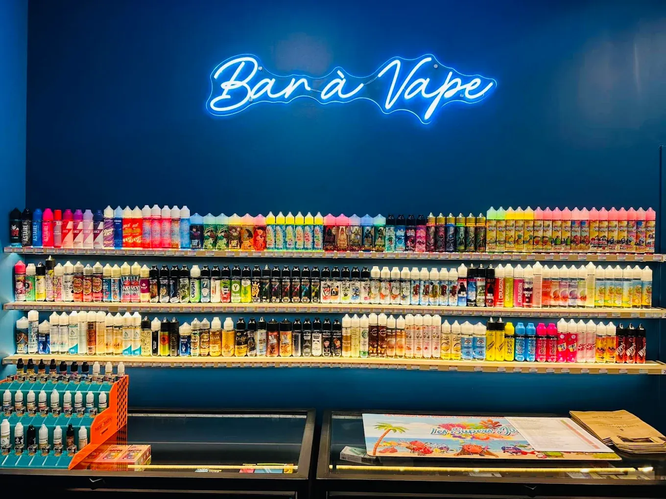 Corner e-liquides HappeSmoke Marseille - Les Caillols